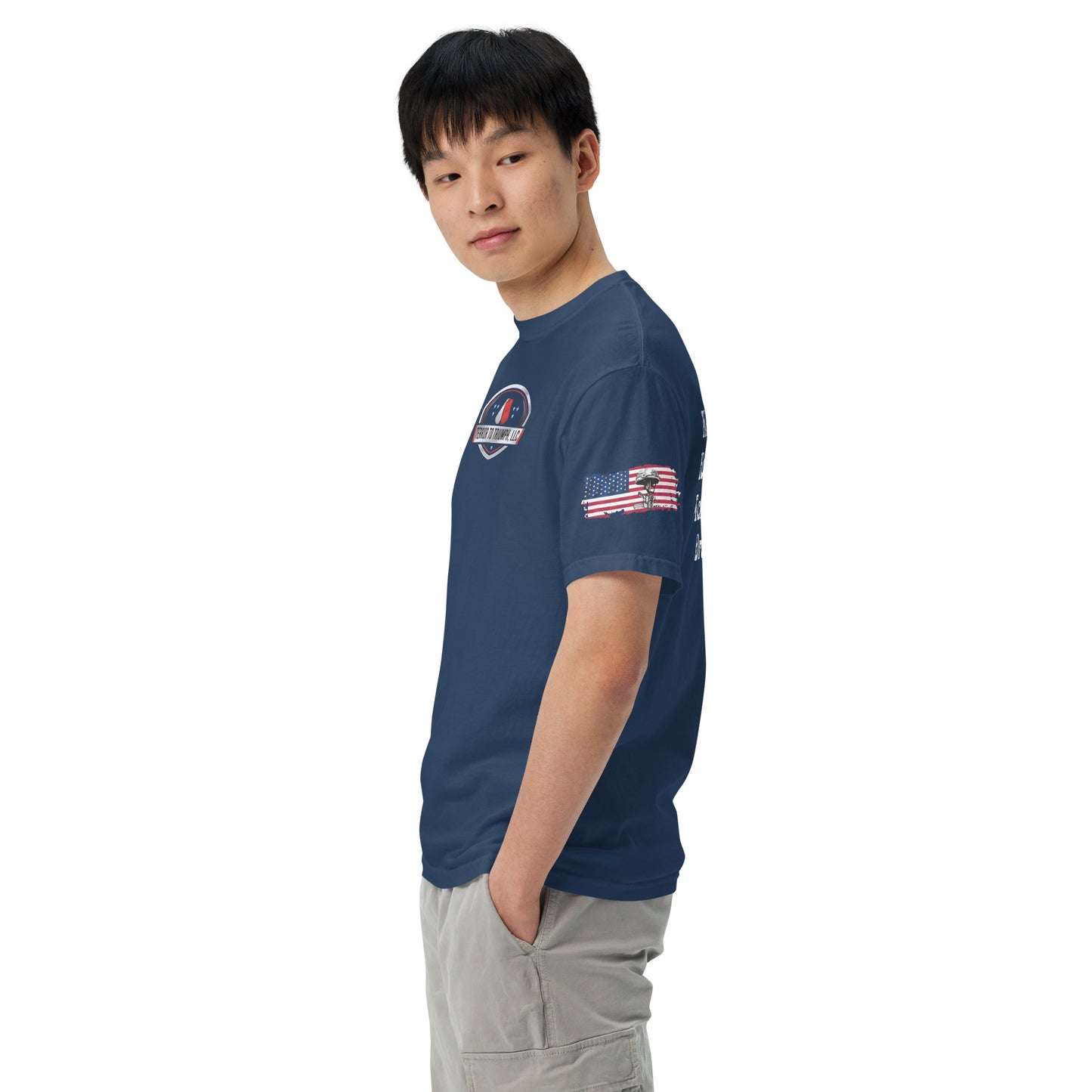 Unisex garment-dyed heavyweight t-shirt